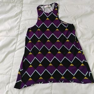 Ava Sky purple tempo tank
